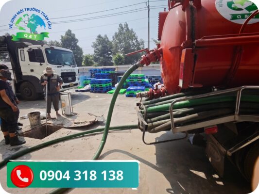 Hút Hầm Cầu Dầu Tiếng [Trọn Gói Giá Rẻ] Có Mặt 15P (Có VAT)