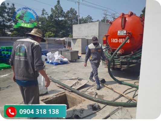 Hút hầm cầu Kiến Tường