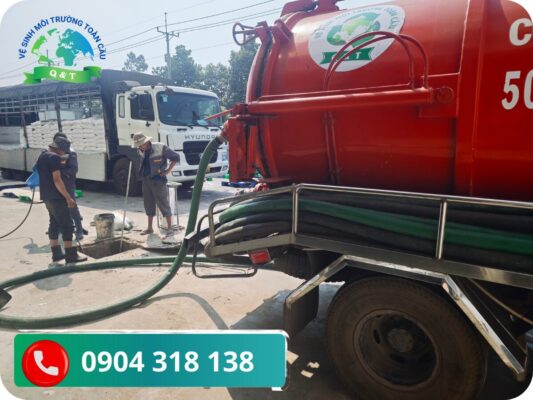 Hút Hầm Cầu Thủ Dầu Một [Trọn Gói Giá Rẻ] Có Mặt 15P (Có VAT)