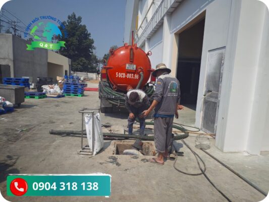 Hút Hầm Cầu Bàu Bàng [Trọn Gói Giá Rẻ] Có Mặt 15P (Có VAT)