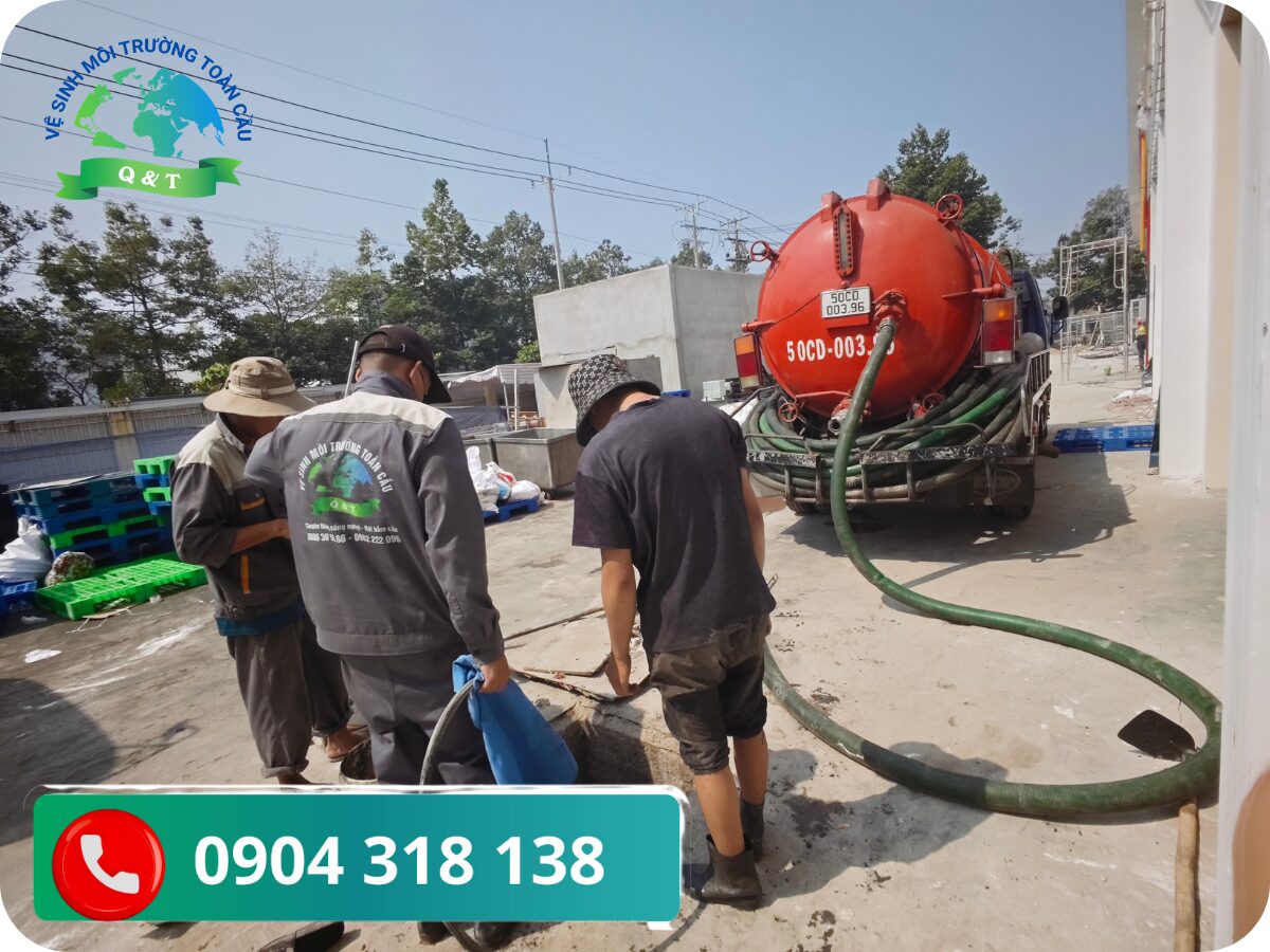 Quy Trình Thông Cống Nghẹt Dĩ An