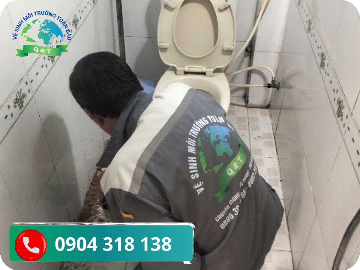 Thông bồn cầu nghẹt Bến Lức