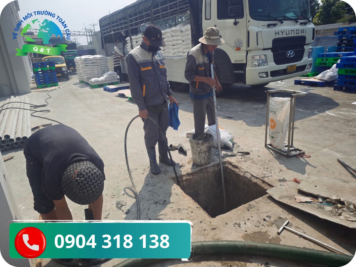 Thông cống nghẹt Bến Cát