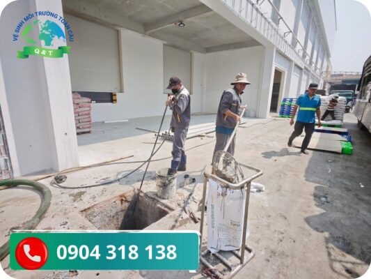 Thông cống nghẹt Kiến Tường