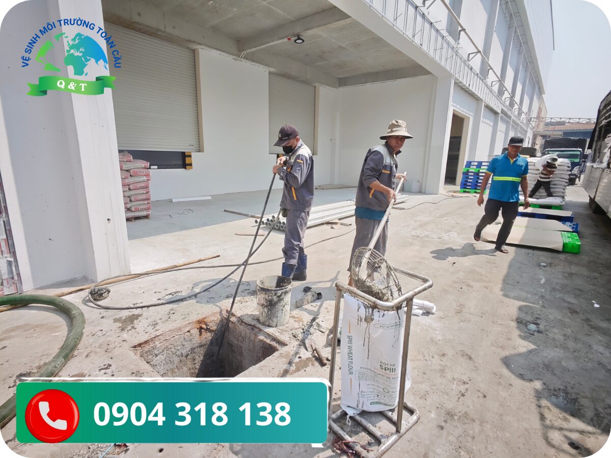 Thông cống nghẹt Kiến Tường