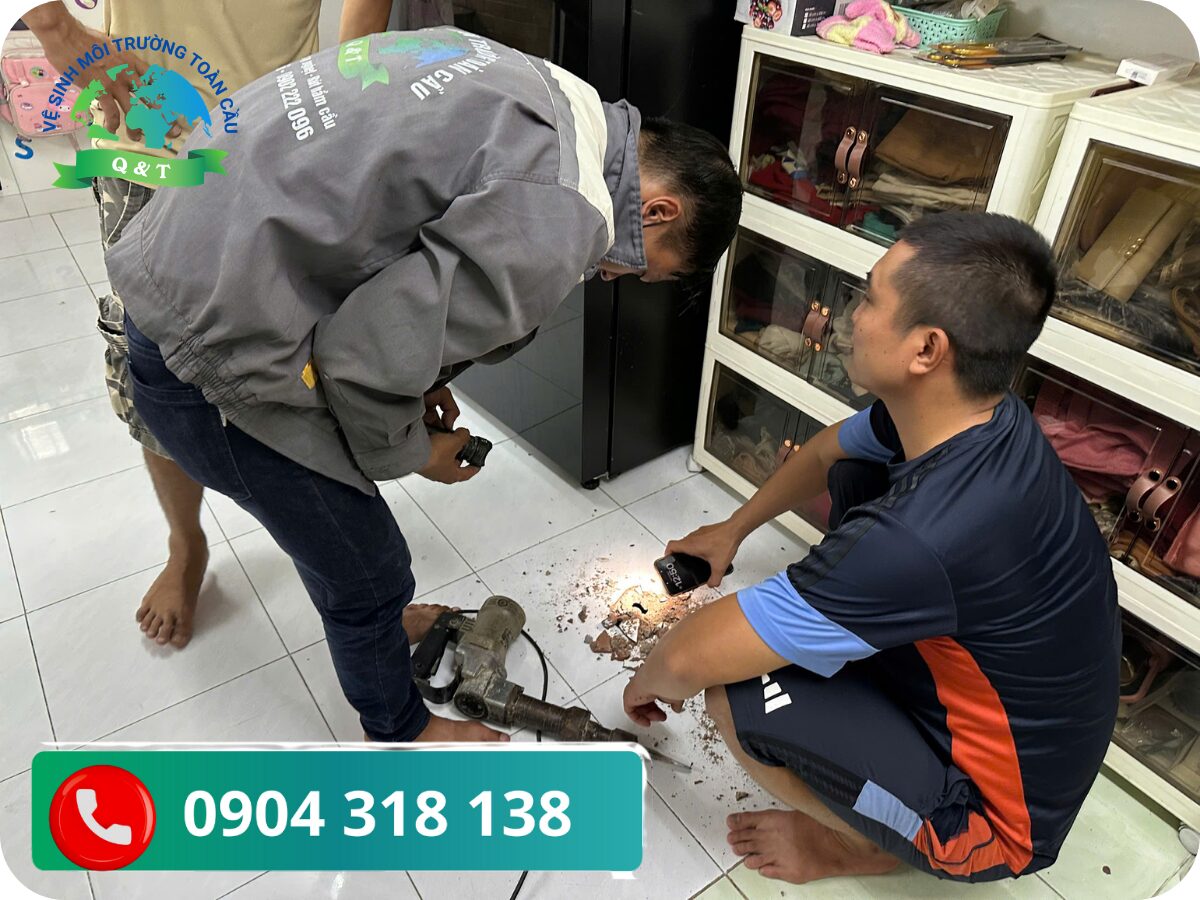 Thông tắc cống Cát Hải