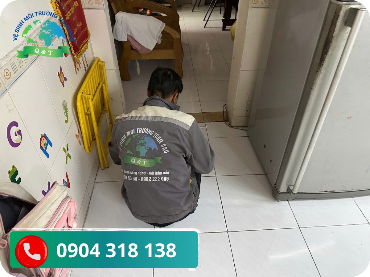 Thông tắc cống Kiến An
