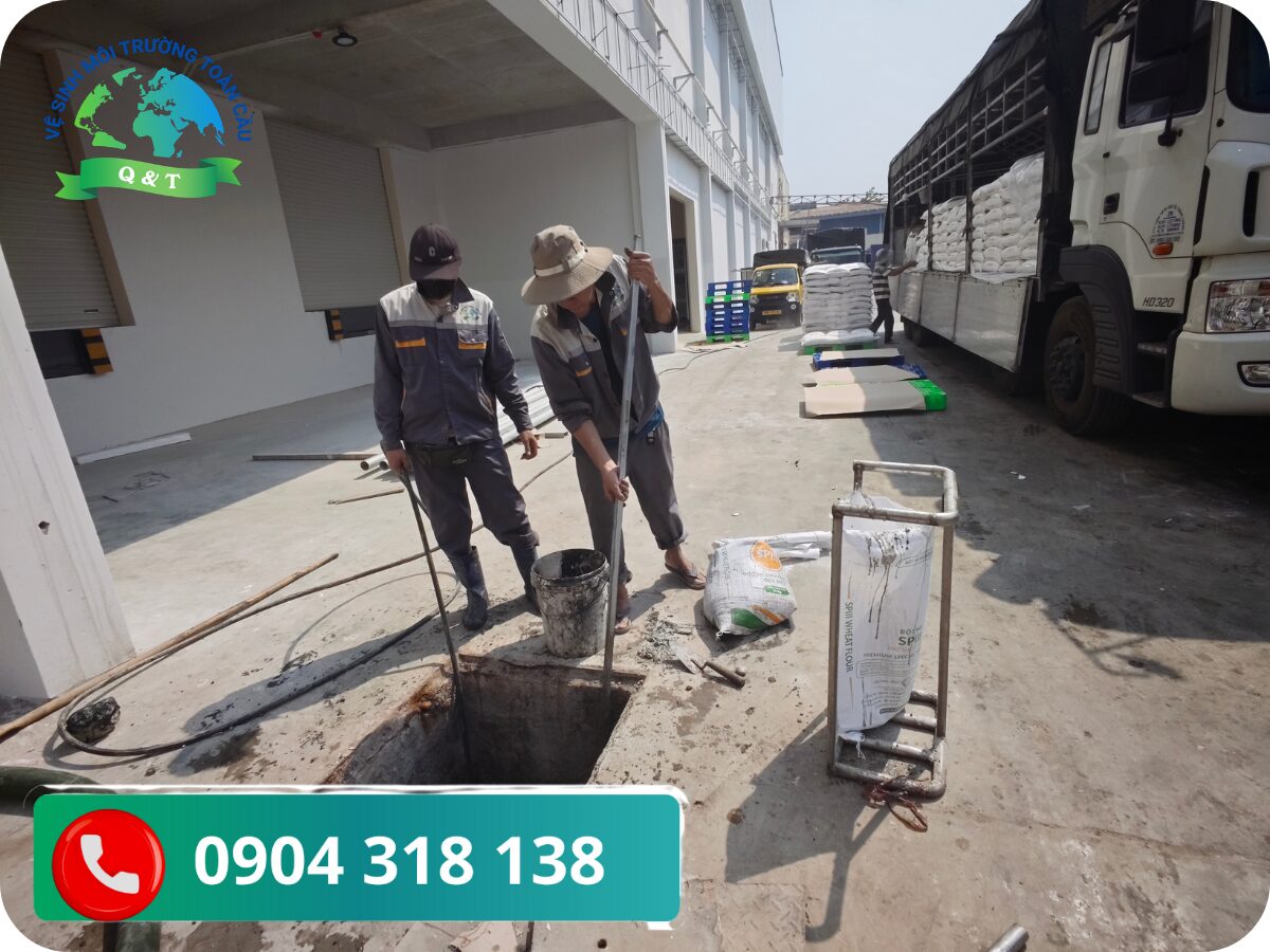 Thông tắc cống Kiến Thuỵ