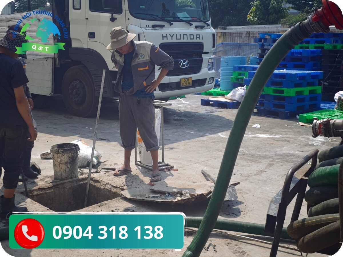 Thông tắc cống Vĩnh Phúc
