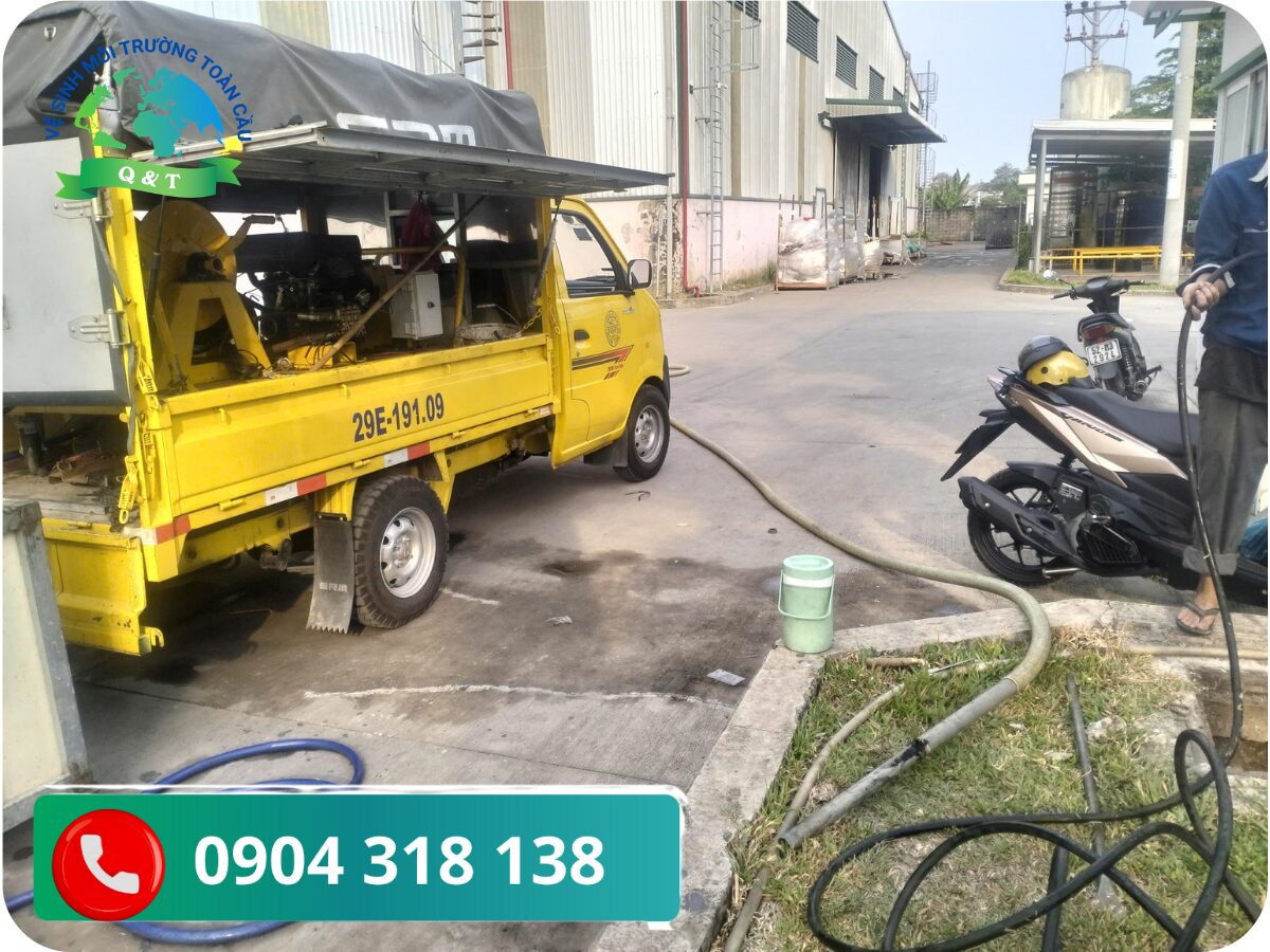 Thiết Bị Xử Lý Cống Nghẹt Tiên Tiến