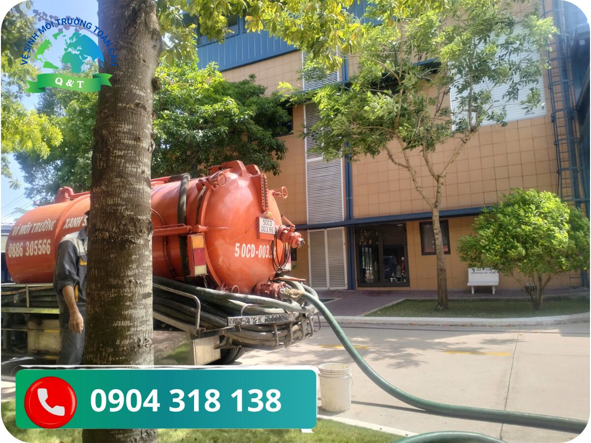 dịch vụ hút hầm cầu và thực trạng tại Cẩm Mỹ
