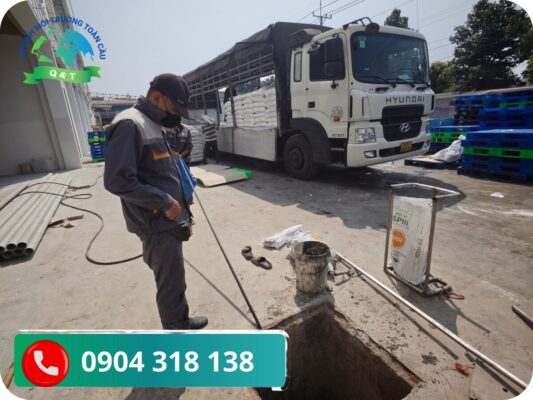 Hút bể phốt Bạch Long Vĩ