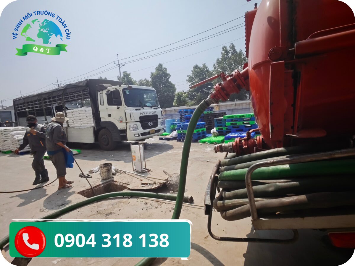 Hút bể phốt Kiến An