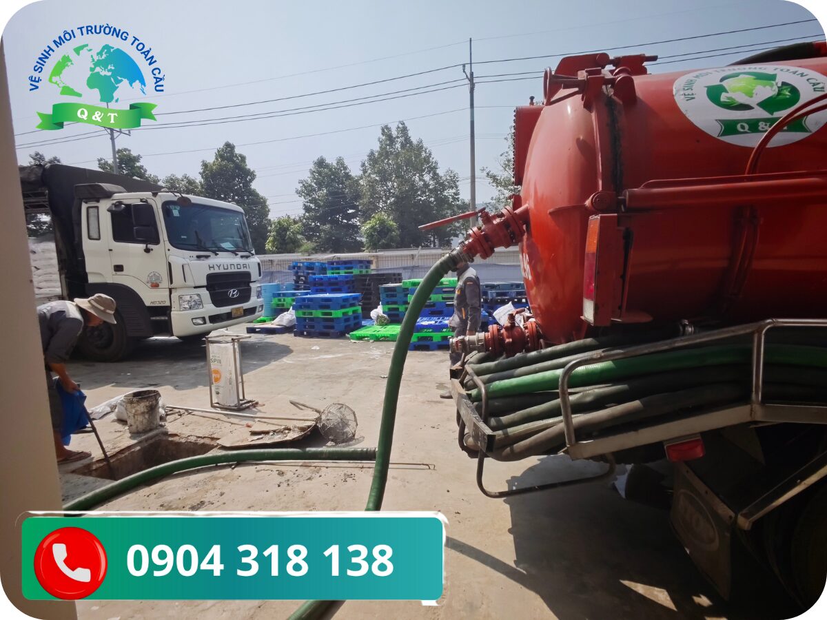 Hút bể phốt Ngô Quyền