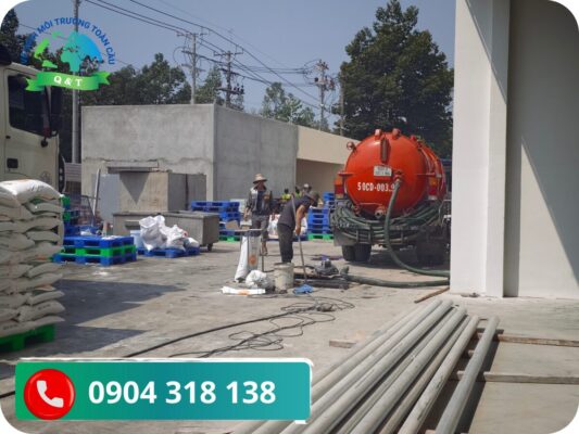 Hút bể phốt Vĩnh Bảo