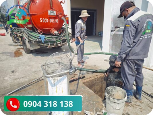 Hút Hầm Cầu Phường An Khánh [Trọn Gói Giá Rẻ] BH 2 Năm