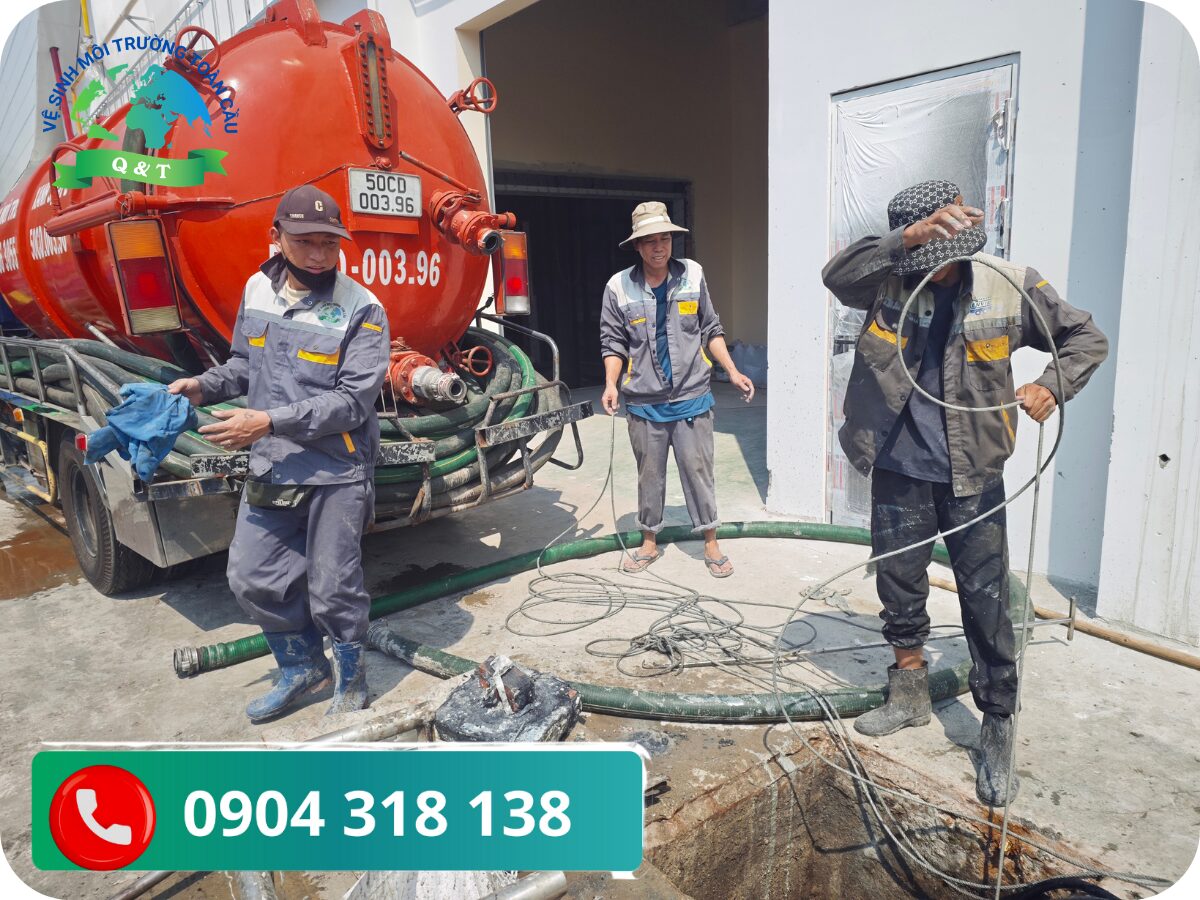 Hút hầm cầu phường Hiệp Bình