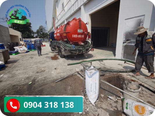 Hút Hầm Cầu Phường Phước Long [Trọn Gói Giá Rẻ] BH 2 Năm