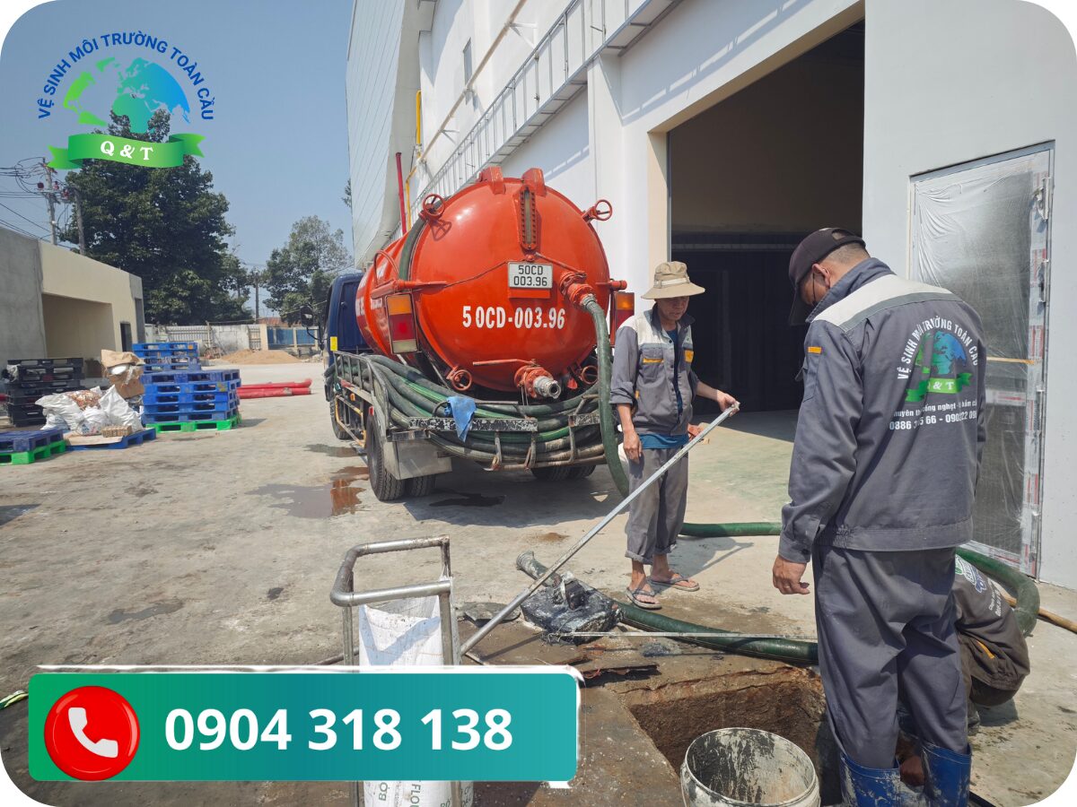 Hút hầm cầu Phường Tăng Nhơn Phú