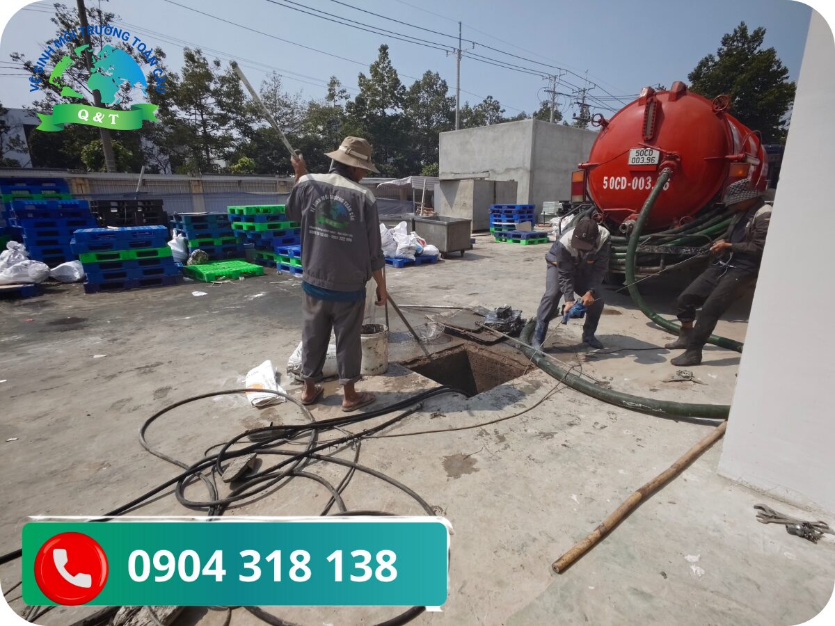 Khu Vực Phục Vụ Hút Hầm Cầu