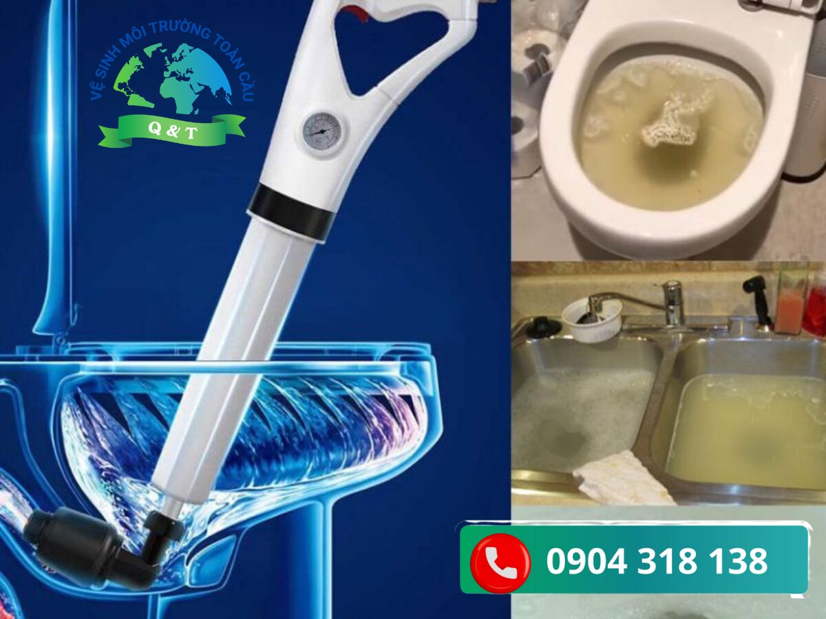 Súng Thông Cống Khí Nén Có Hiệu Quả Không?