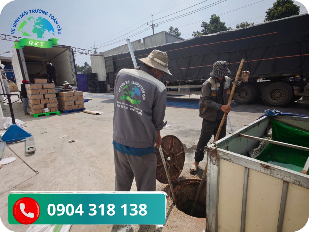 Thông cống nghẹt phường Bình Tây