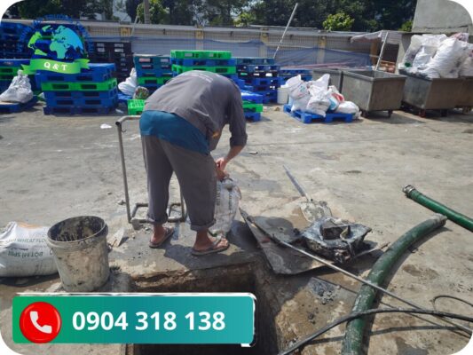 Thông cống nghẹt Phường Cầu Ông Lãnh