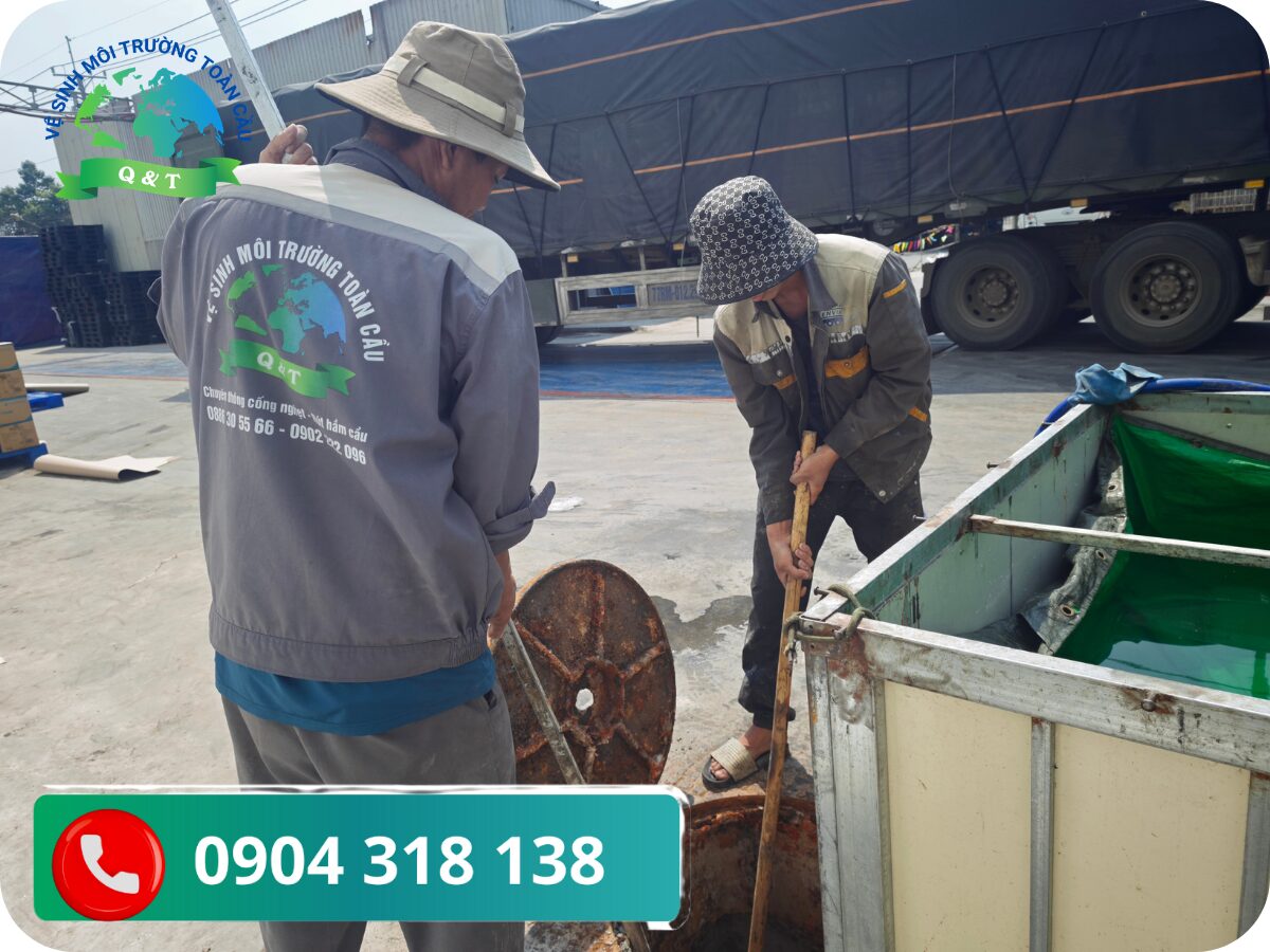 Thông cống nghẹt phường Chợ Lớn