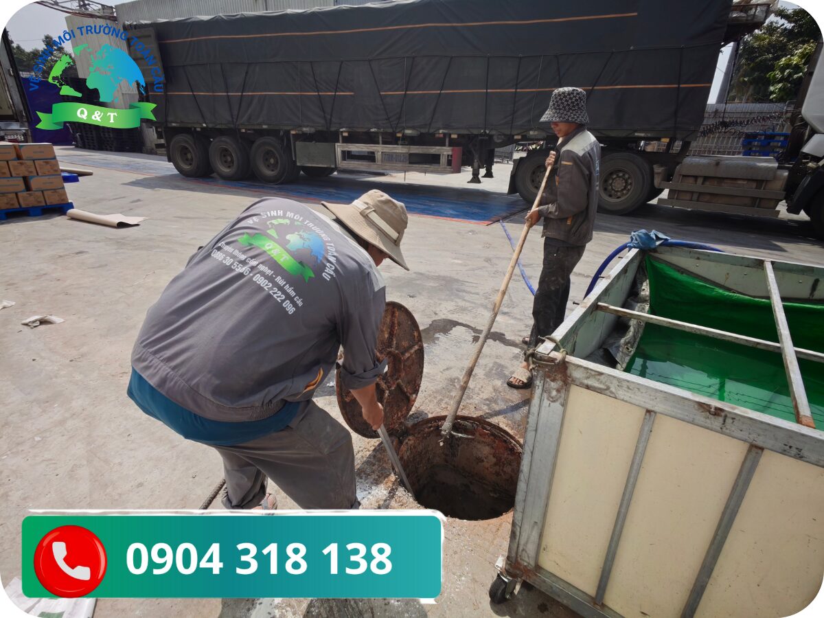 Thông cống nghẹt phường Chợ Quán