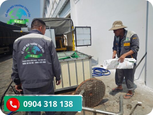 Thông cống nghẹt phường Vĩnh Hội