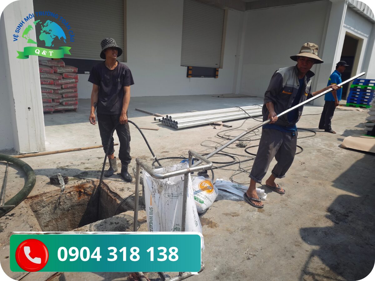 Thông cống nghẹt Trảng Bom