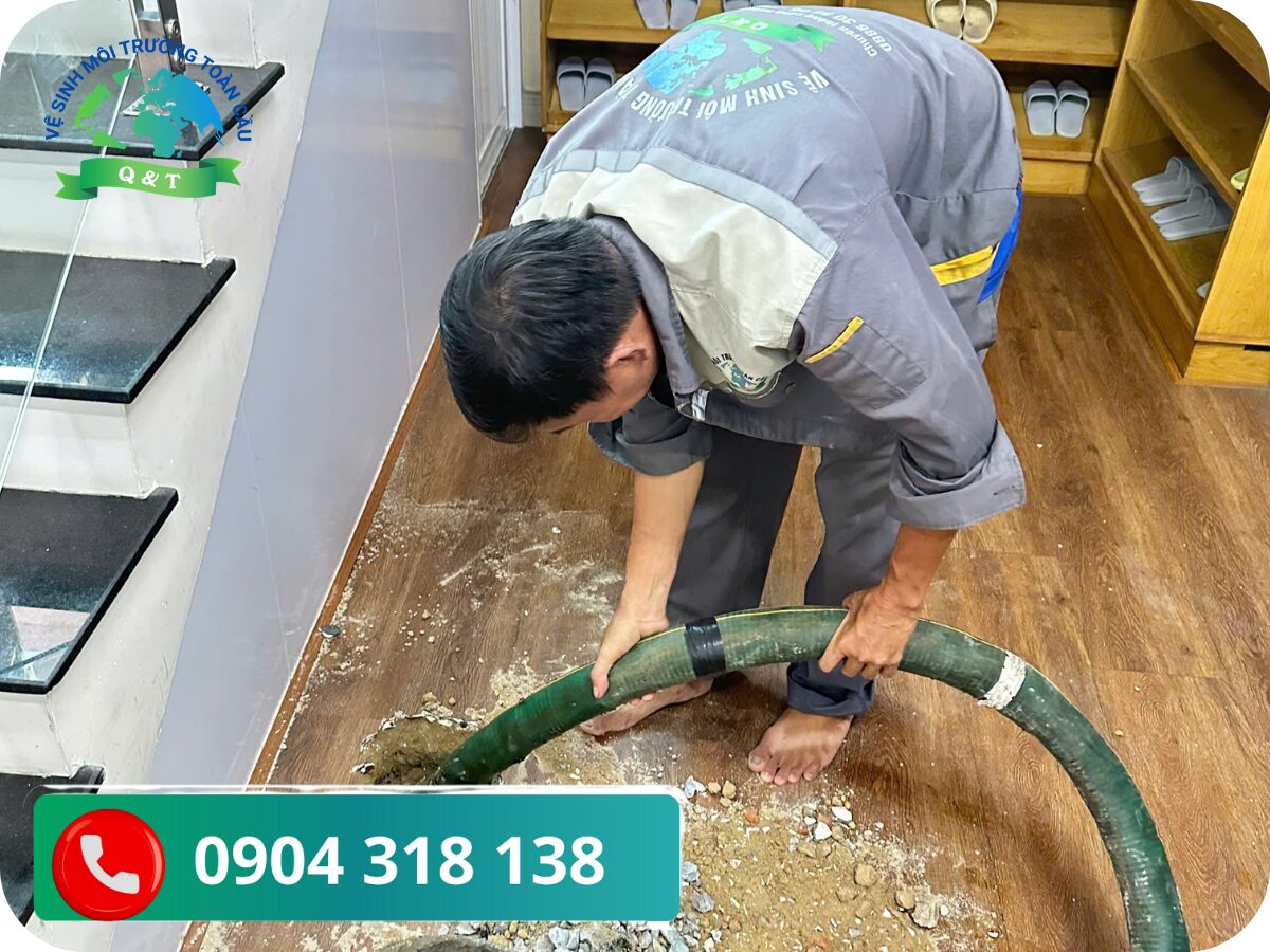 Công nghệ hút hầm cầu hiện đại
