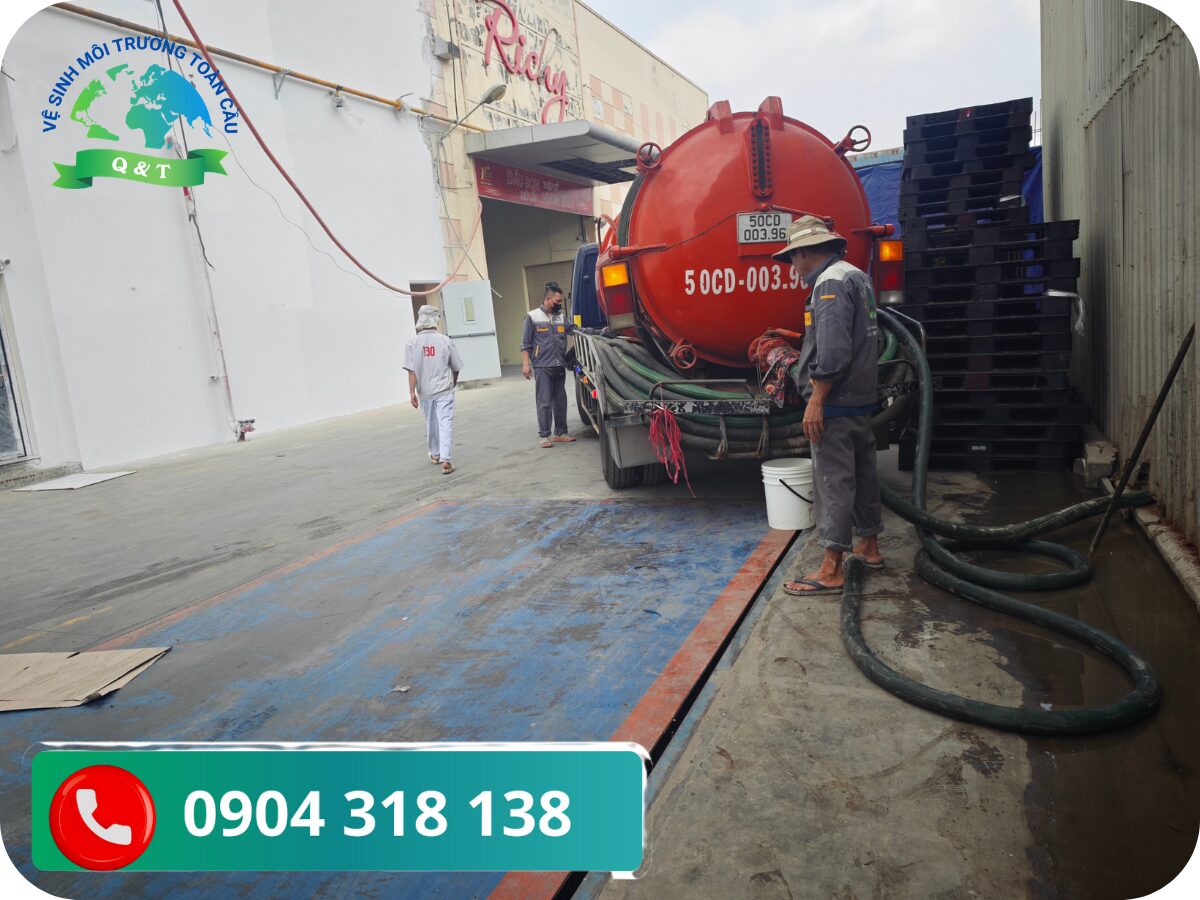 Dịch Vụ Hút Hầm Cầu Phường Hòa Hưng
