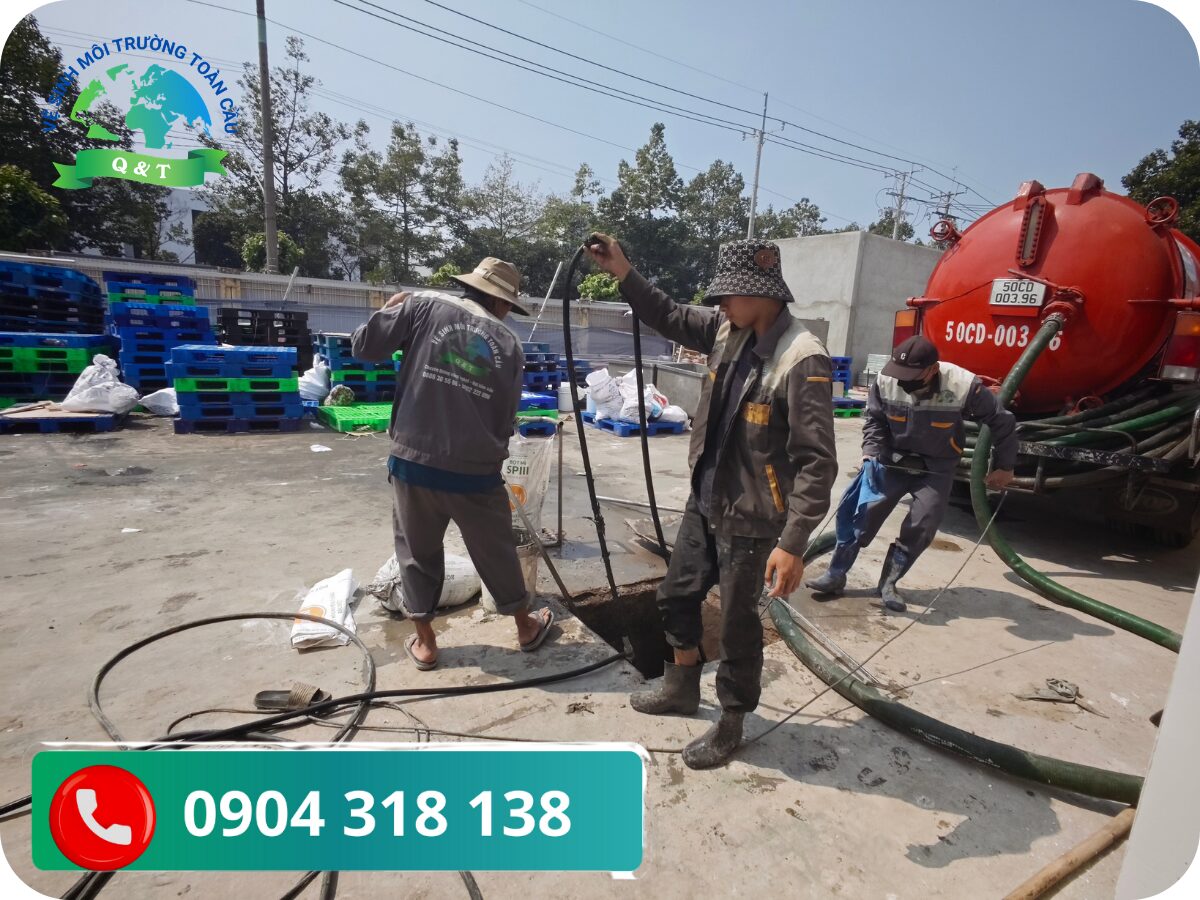 Hút hầm cầu phường An Hội Tây
