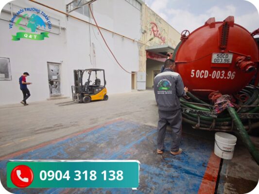 Hút Hầm Cầu Phường An Phú Đông [Trọn Gói Giá Rẻ] BH 2 Năm