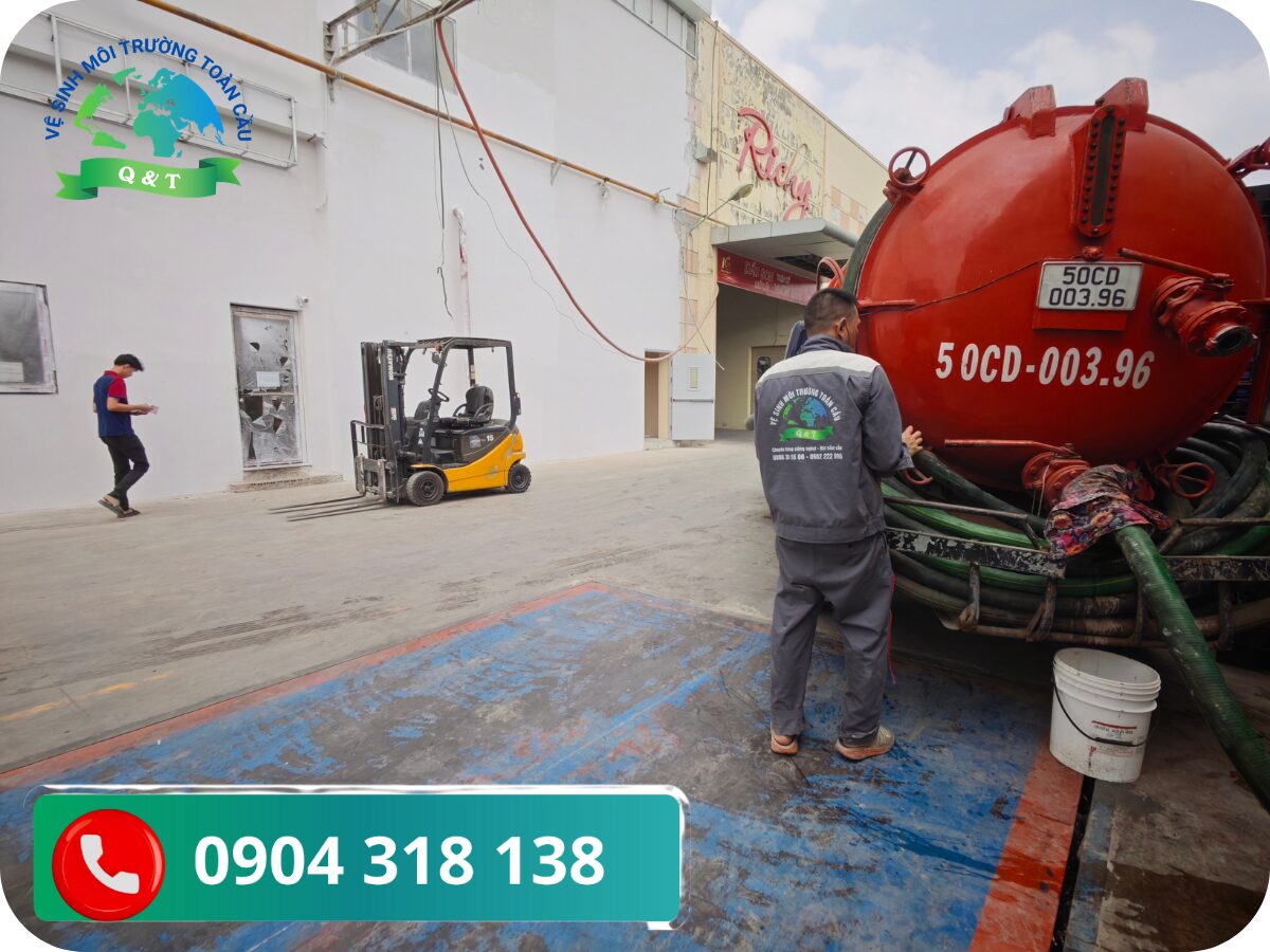 Hút hầm cầu phường An Phú Đông