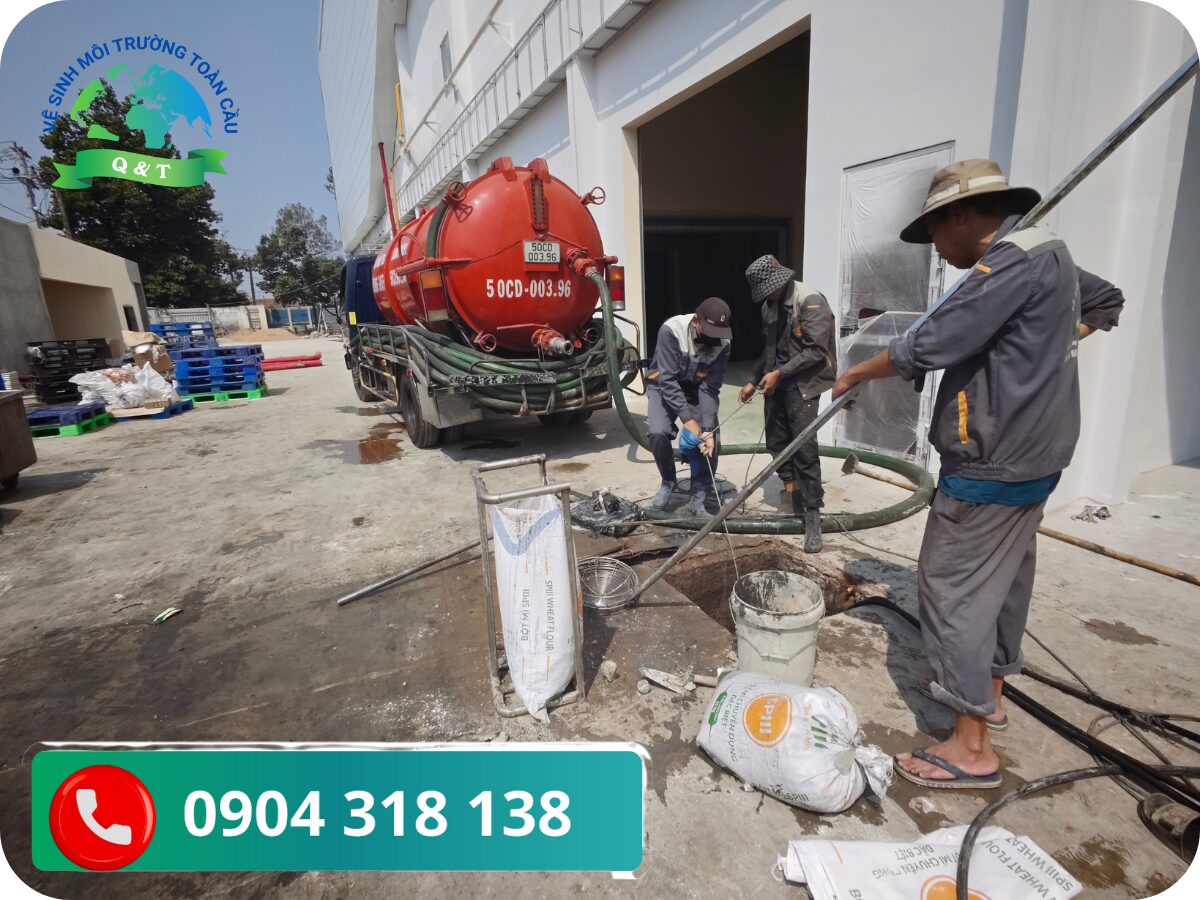 Hút hầm cầu phường Bảy Hiền