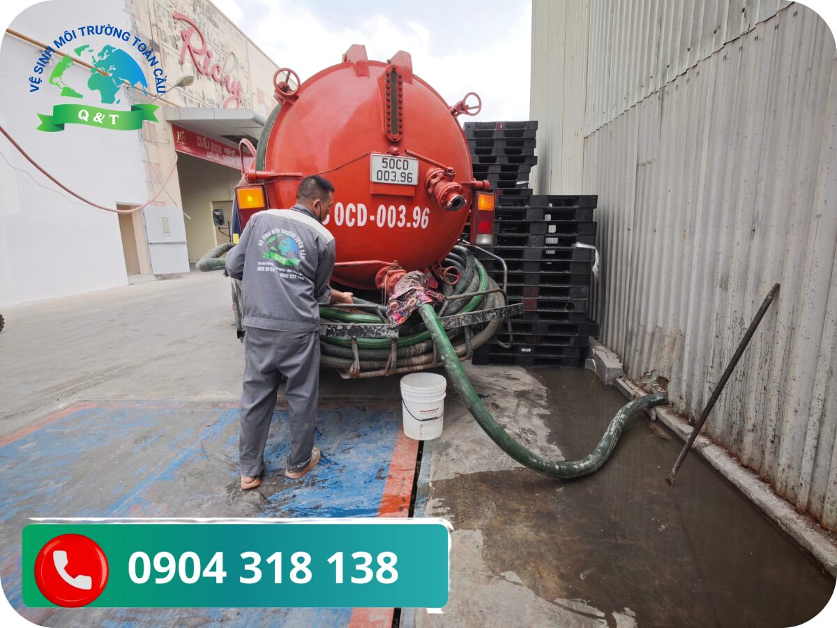 Hút hầm cầu phường Bình Lợi Trung