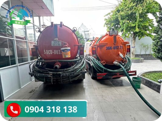 Hút hầm cầu phường Bình Quới