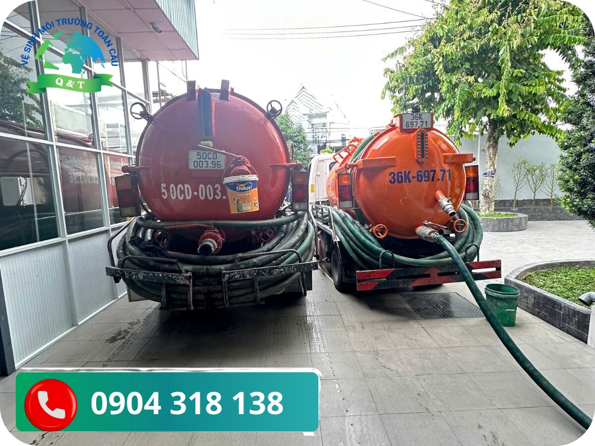 Hút hầm cầu phường Bình Quới
