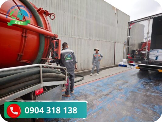 Hút hầm cầu phường Minh Phụng
