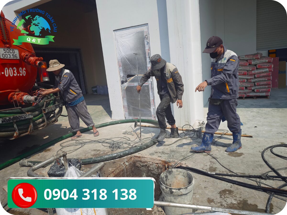 Hút hầm cầu phường Tân Sơn Nhất
