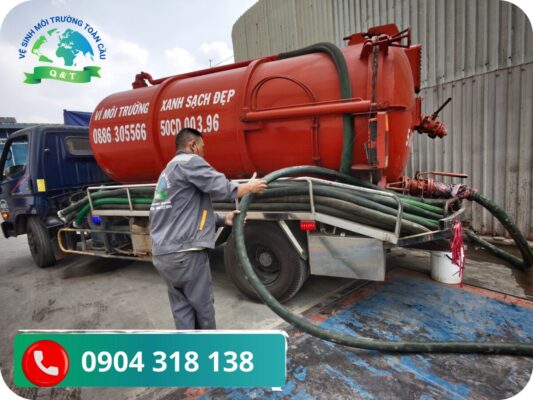 Hút Hầm Cầu Phường Tân Thới Hiệp [Trọn Gói Giá Rẻ] BH 2 Năm