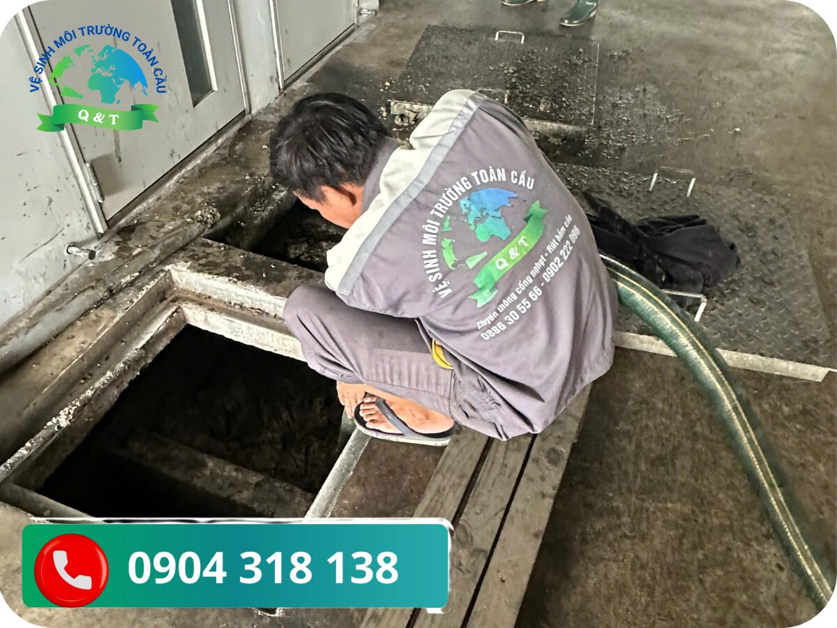 Hút hầm cầu phường Thạnh Mỹ Tây