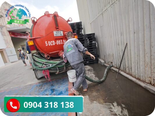 Hút Hầm Cầu Phường Trung Mỹ Tây [Trọn Gói Giá Rẻ] BH 2 Năm