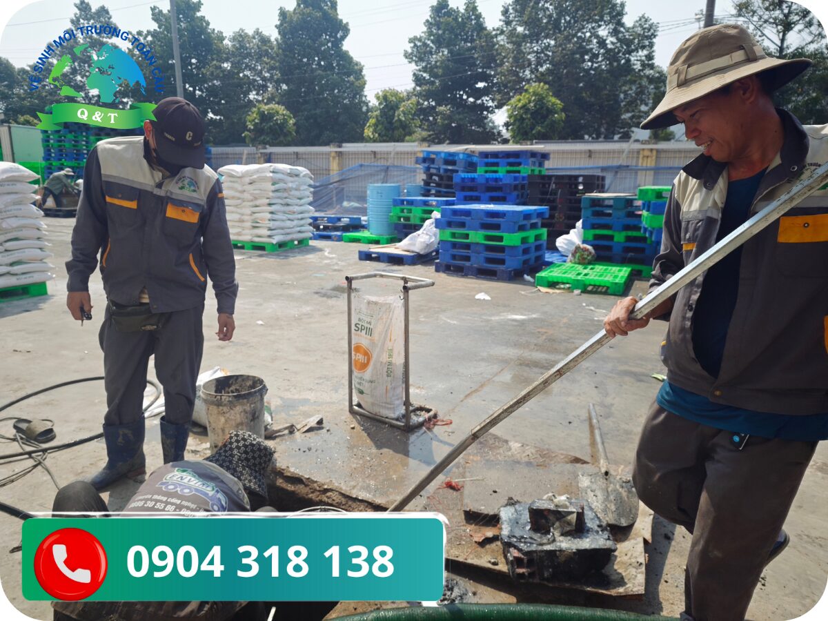 Quy trình hút hầm cầu chuyên nghiệp
