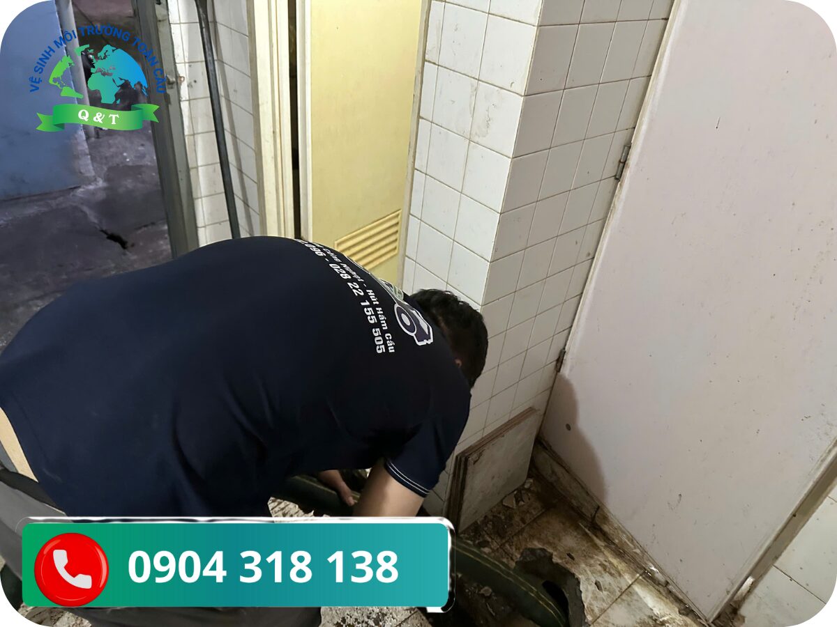 Quy Trình Thông Cống Nghẹt Chuyên Nghiệp