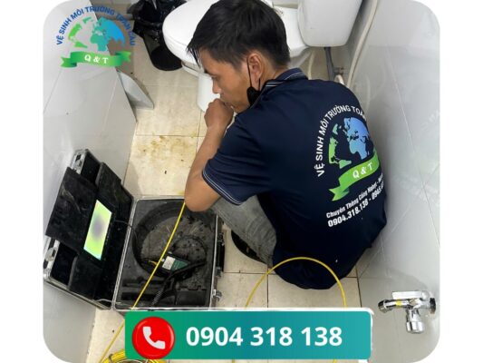 Thông Tắc Bồn Cầu Đức Huệ [Trọn Gói Giá Rẻ] Uy Tín (Có VAT)