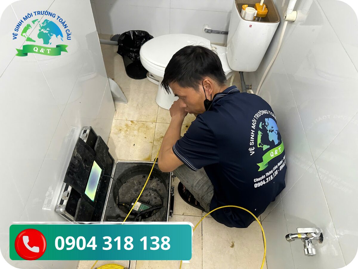 Thông bồn cầu nghẹt Vĩnh Cửu
