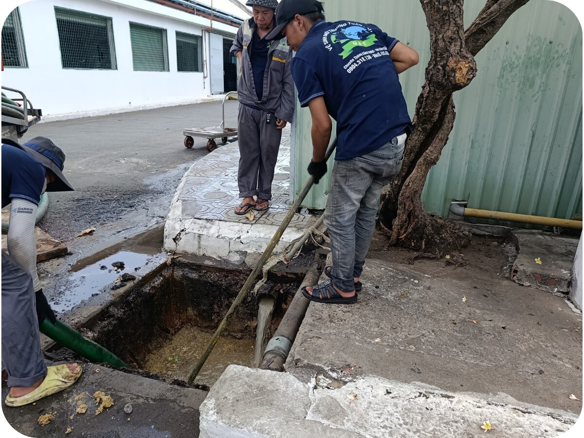 Thông cống nghẹt phường An Hội Tây